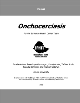 Onchocerciasis