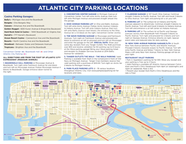 Atlantic City Parking Locations