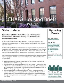 June Housing Briefs