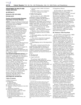 Federal Register/Vol. 85, No. 136/Wednesday, July 15, 2020/Rules and Regulations