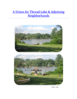 A Vision for Thread Lake & Adjoining Neighborhoods in the City of Flint, Michigan