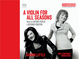 A Violin for All Seasons Music by Antonio Vivaldi & Roxanna Panufnik