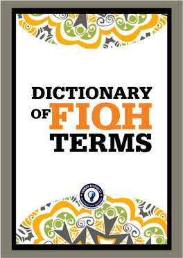 Dictionary of Fiqh Terms.Cdr