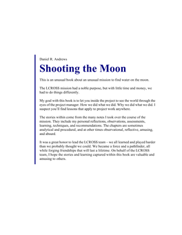 Shooting the Moon