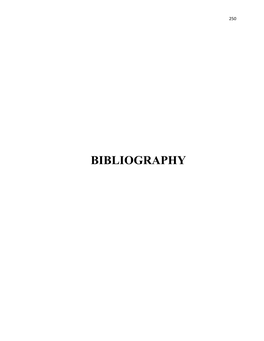 Bibliography