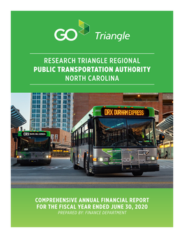 Research Triangle Regional Public Transportation Authority North Carolina