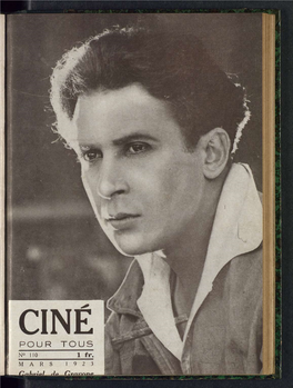 Abel Gance, Par Léon Poirier Assisté De Biaise Cendrars Film Gaumont 1923 Edition Gaumont Films Abel Gance 1919-1922 Ed