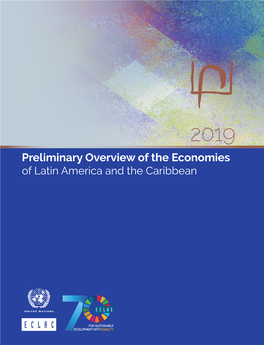 Preliminary Overview of the Economies of Latin America and the Caribbean Thank You for Your Interest in This ECLAC Publication