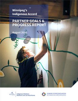 Accord Partner Goals and Progress Report, August 2020