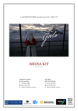 ANZAC Girls Delivery Media Kit 27.11.13