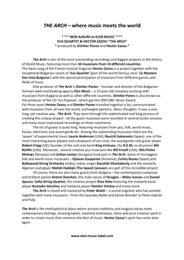 THE ARCH PDF Press Release