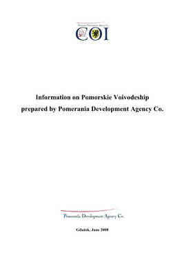 General Information on Pomorskie Voivodeship