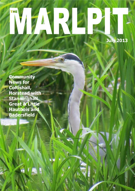 July 2013 Community News for Coltishall, Horstead With