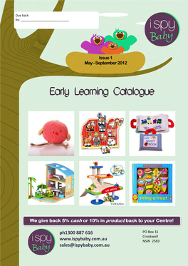 Early Learning Catalogue