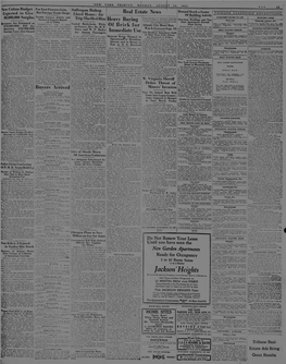 JACKSON HEIGHTS Today HOUSEMAN.Swedish; Ceased, to Present Tt-.E Same Wi'h V Iucq.«;-» Building Capable