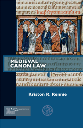 Medieval Canon Law Ii