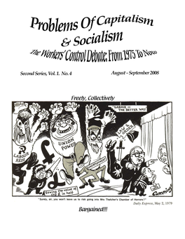 Problems of Capitalism & Socialism, Series 2, Vol. 1., No. 4