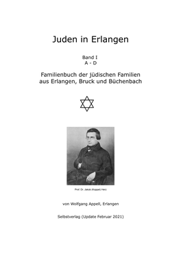 Juden in Erlangen