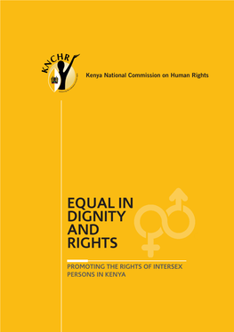 Equal in Dignity and Rights