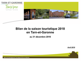 Bilan De La Saison Touristique 2018 En Tarn-Et-Garonne