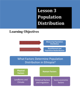 Population Distribution