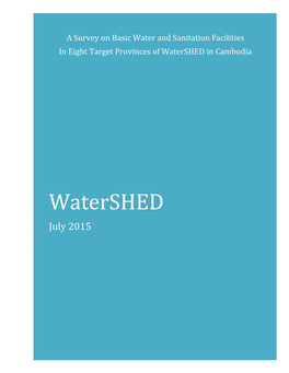 Watershed in Cambodia