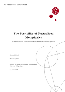 The Possibility of Naturalized Metaphysics