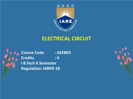 Electrical Circuit