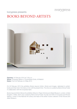 Books Beyond Artists Your House | Olafur Eliasson, 2006 Courtesy Studio Eliasson and Ivorypress Your
