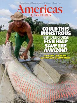 Could This Monstrous Fish Help Save the Amazon?