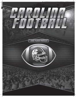 2008 North Carolina Football
