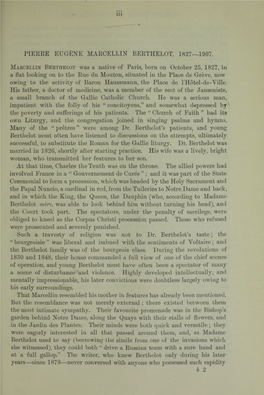 Marcellin Berthelot Was a Native of Paris, Born on October 25, 1827, In