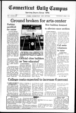 Ground Broken for Arts Center