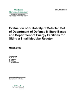 EPRI Site Selection Report