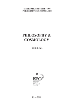 Philosophy & Cosmology