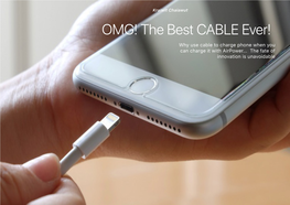 OMG! the Best CABLE Ever! Why Use Cable to Charge Phone When You Can Charge It with Airpower