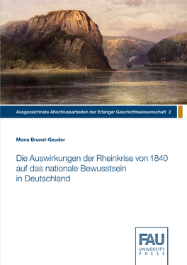 Die Auswirkungen Der Rheinkrise Von 1840 Auf Das Nationale