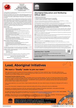 Nitiativ Aboriginal I D, Lea