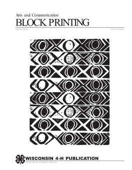 BLOCK PRINTING Member Guide Pub