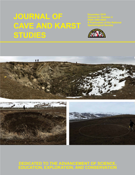 Journal of Cave and Karst Studies