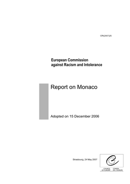 Report on Monaco