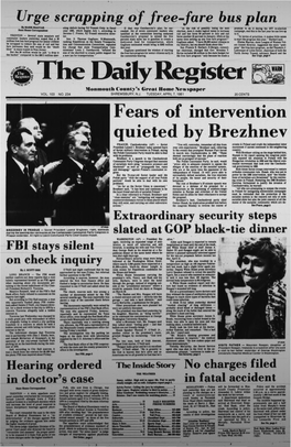 Fears of Intervention Quieted by Brezhnev