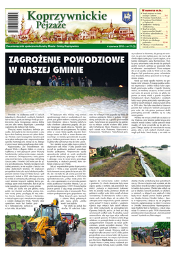 Zagrożenie Powodziowe W Naszej Gminie