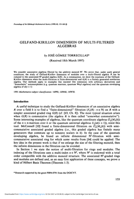 Gelfand-Kirillov Dimension of Multi-Filtered Algebras