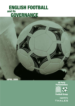 English Football Governance