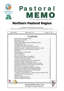 Northern Pastoral Region