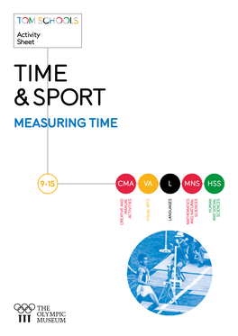 Activity Sheet TIME & SPORT MEASURING TIME Introduction Measuring Time Activity Sheet