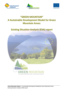 A Sustainable Development Model for Green Mountain Areas