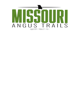 ANGUS TRAILS August 2021 II Volume 37 II No