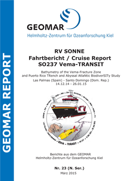 IFM-GEOMAR Report No. 50
